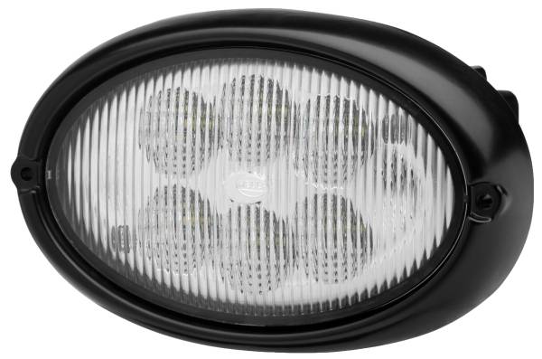 HELLA 1GA 996 761-167 LED-Arbeitsscheinwerfer - Oval 100 Compact - 12/24V - 1850lm - Einbau - hängen