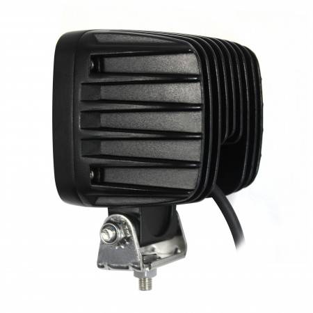 LED Arbeitsscheinwerfer, Serie 10030, Quadratisch, ECE-R10 12/24 Volt, Flutlicht