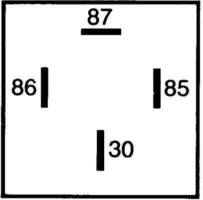 HELLA 4RA 007 791-011 Relais, Arbeitsstrom - 12V - 4-polig - Schaltbild: S2 - Stecker: B - Schließer