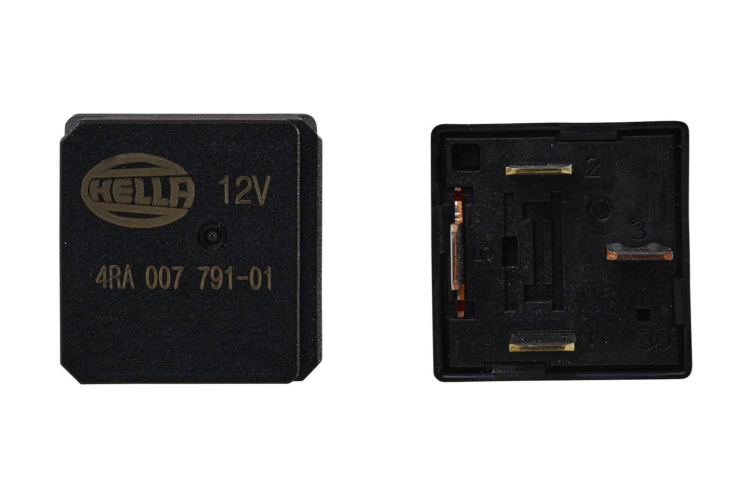 HELLA 4RA 007 791-011 Relais, Arbeitsstrom - 12V - 4-polig - Schaltbild: S2 - Stecker: B - Schließer