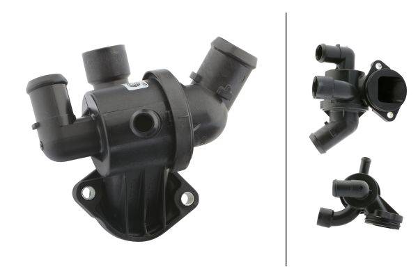 HELLA 8MT 354 777-341 Thermostat, Kühlmittel - Öffnungstemperatur: 87°C - mit Dichtung