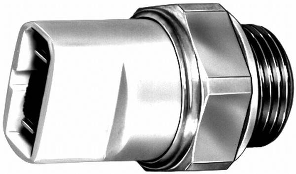 HELLA 6ZT 007 801-011 Temperaturschalter, Kühlerlüfter - 12V - Anschlussanzahl: 2 - Flachstecker - g
