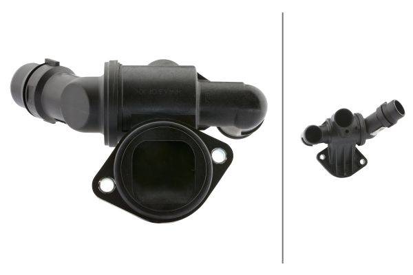 HELLA 8MT 354 776-521 Thermostat, Kühlmittel - Öffnungstemperatur: 87°C - mit Dichtung