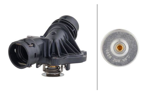 HELLA 8MT 354 776-291 Thermostat, Kühlmittel - Öffnungstemperatur: 88°C - mit Dichtung