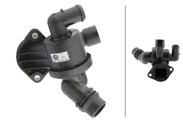 HELLA 8MT 354 777-381 Thermostat, Kühlmittel - Öffnungstemperatur: 87°C - mit Dichtung