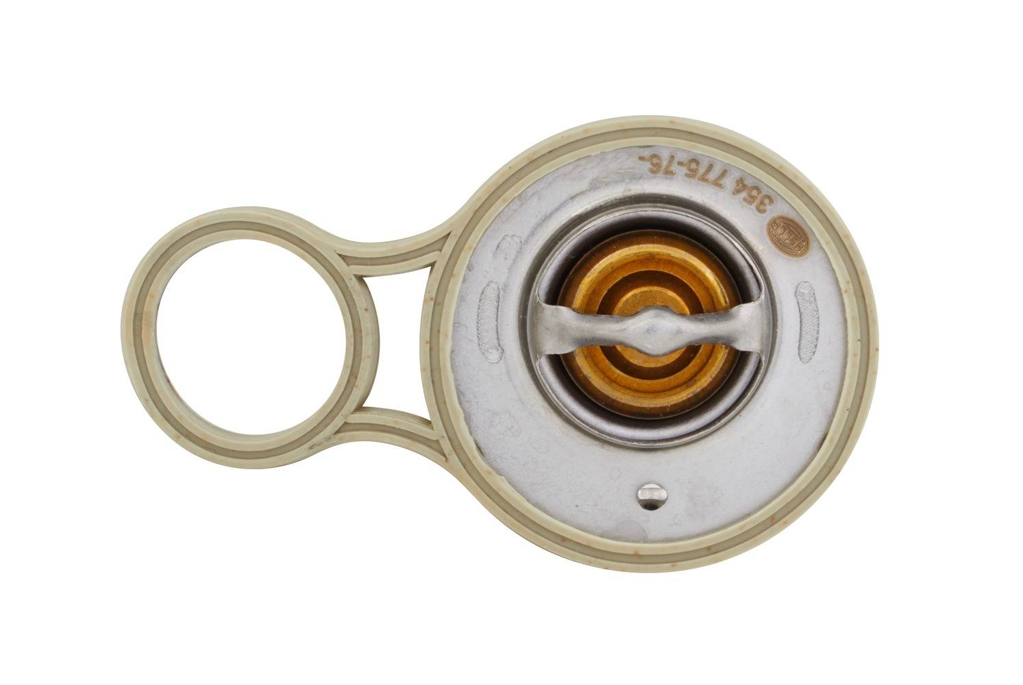 HELLA 8MT 354 775-761 Thermostat, Kühlmittel - Öffnungstemperatur: 91°C - mit Dichtung