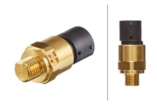 HELLA 6ZT 007 837-101 Temperaturschalter, Kühlerlüfter - 12V - Anschlussanzahl: 3 - Rundstecker - ge