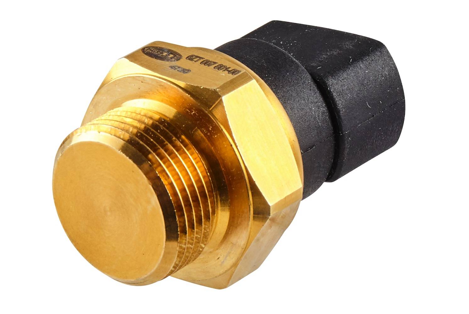 HELLA 6ZT 007 801-001 Temperaturschalter, Kühlerlüfter - 12V - Anschlussanzahl: 2 - Flachstecker - g