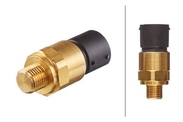 HELLA 6ZT 007 837-001 Temperaturschalter, Kühlerlüfter - 12V - Anschlussanzahl: 3 - Rundstecker - ge