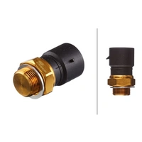 HELLA 6ZT 007 807-021 Temperaturschalter, Kühlerlüfter - 12V - Anschlussanzahl: 2 - Flachstecker - S HELLA 6ZT 007 807-021 Temperaturschalter, Kühlerlüfter - 12V - Anschlussanzahl: 2 - Flachstecker - S