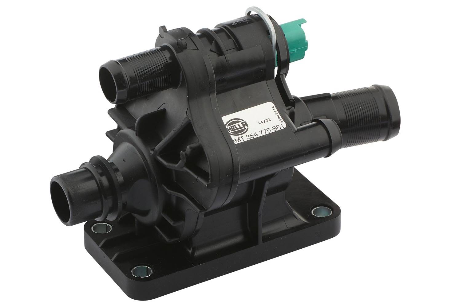 HELLA 8MT 354 776-881 Thermostat, Kühlmittel - Öffnungstemperatur: 83°C - mit Dichtung/mit Temperatu
