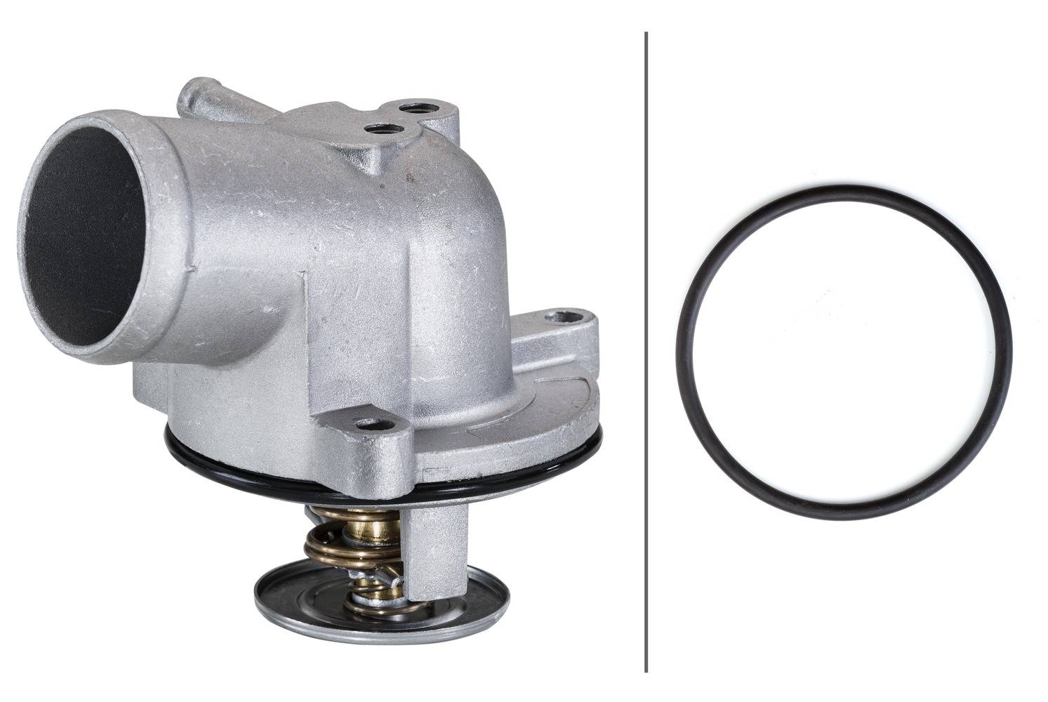HELLA 8MT 354 778-321 Thermostat, Kühlmittel - Öffnungstemperatur: 71°C - mit Dichtungen