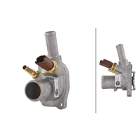 HELLA 8MT 354 776-561 Thermostat, Kühlmittel - Öffnungstemperatur: 88°C - mit Dichtung/mit Temperatu HELLA 8MT 354 776-561 Thermostat, Kühlmittel - Öffnungstemperatur: 88°C - mit Dichtung/mit Temperatu