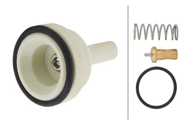 HELLA 8MT 354 777-441 Thermostat, Kühlmittel - Öffnungstemperatur: 87°C