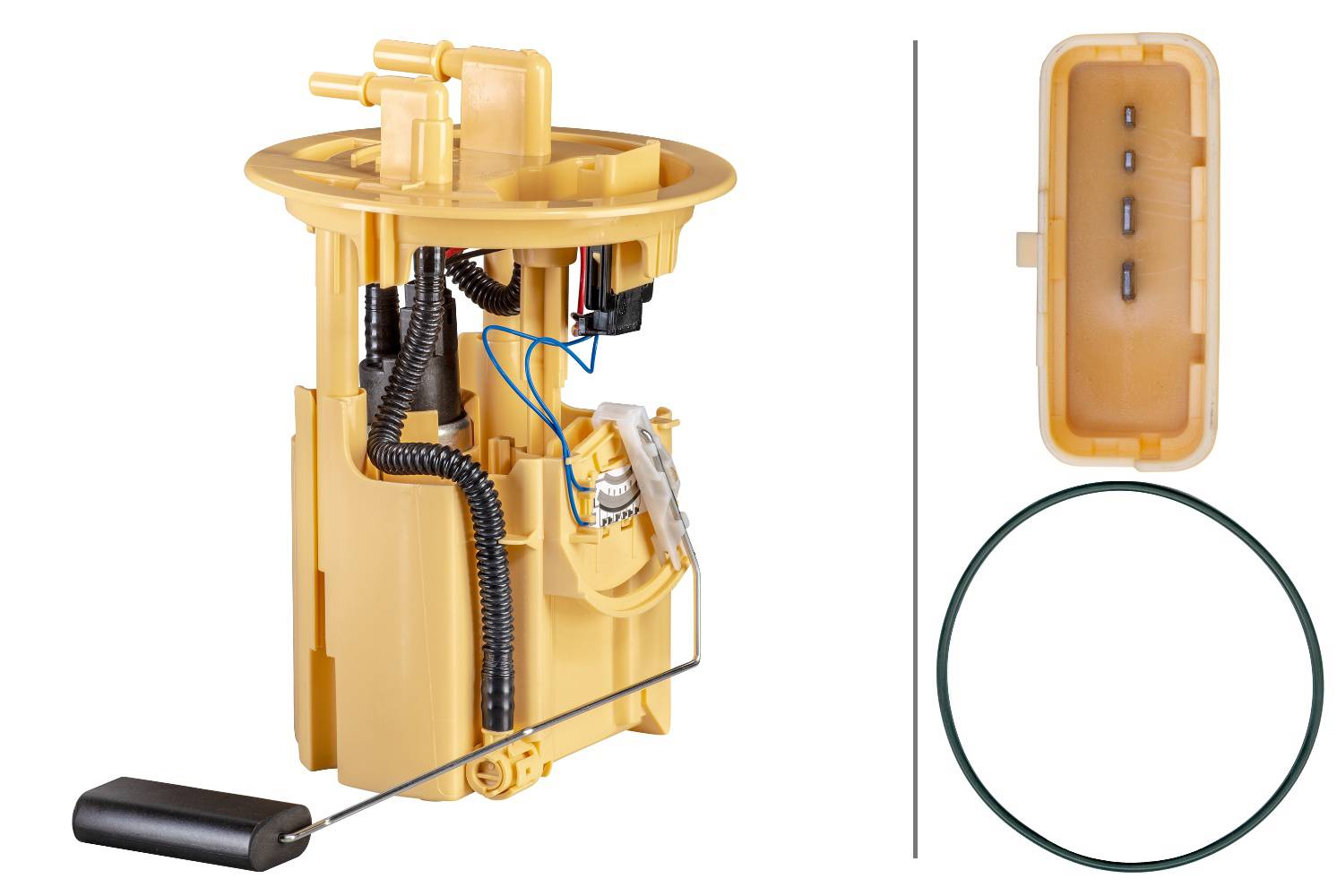 HELLA 8TF 358 106-231 Kraftstoff-Fördereinheit - elektrisch - 4-polig - mit Dichtung/mit Tankgeber