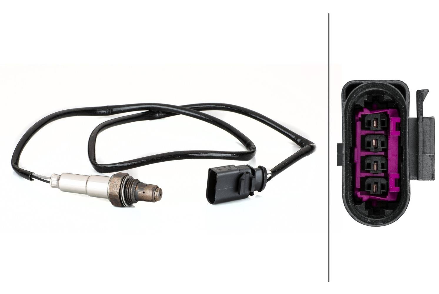 HELLA 6PA 358 103-191 Lambdasonde - 4-polig - Kabel: 915mm