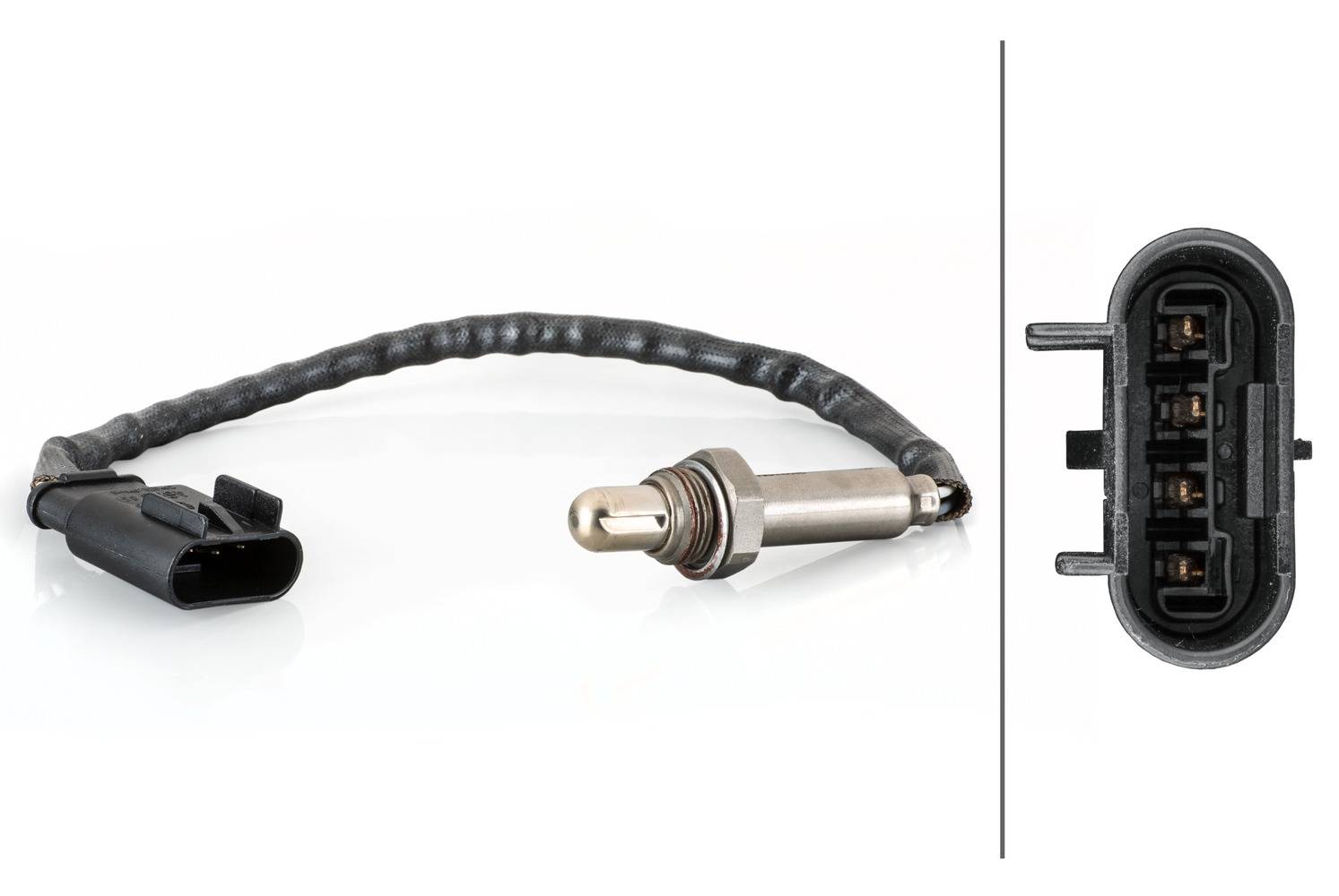 HELLA 6PA 358 103-531 Lambdasonde - 4-polig - Kabel: 275mm