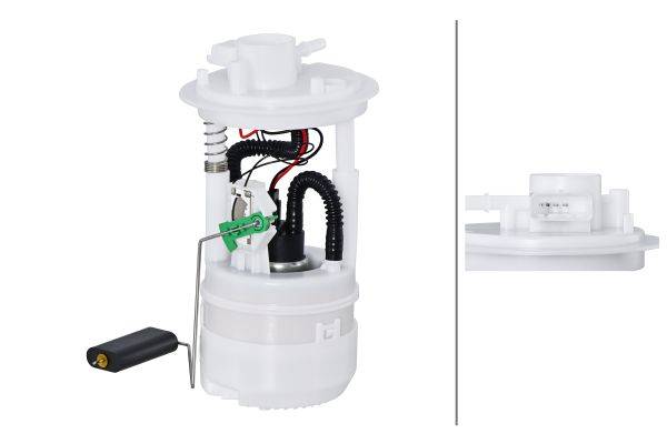 HELLA 8TF 358 106-161 Kraftstoff-Fördereinheit - elektrisch - 4-polig - mit Dichtung/mit Tankgeber