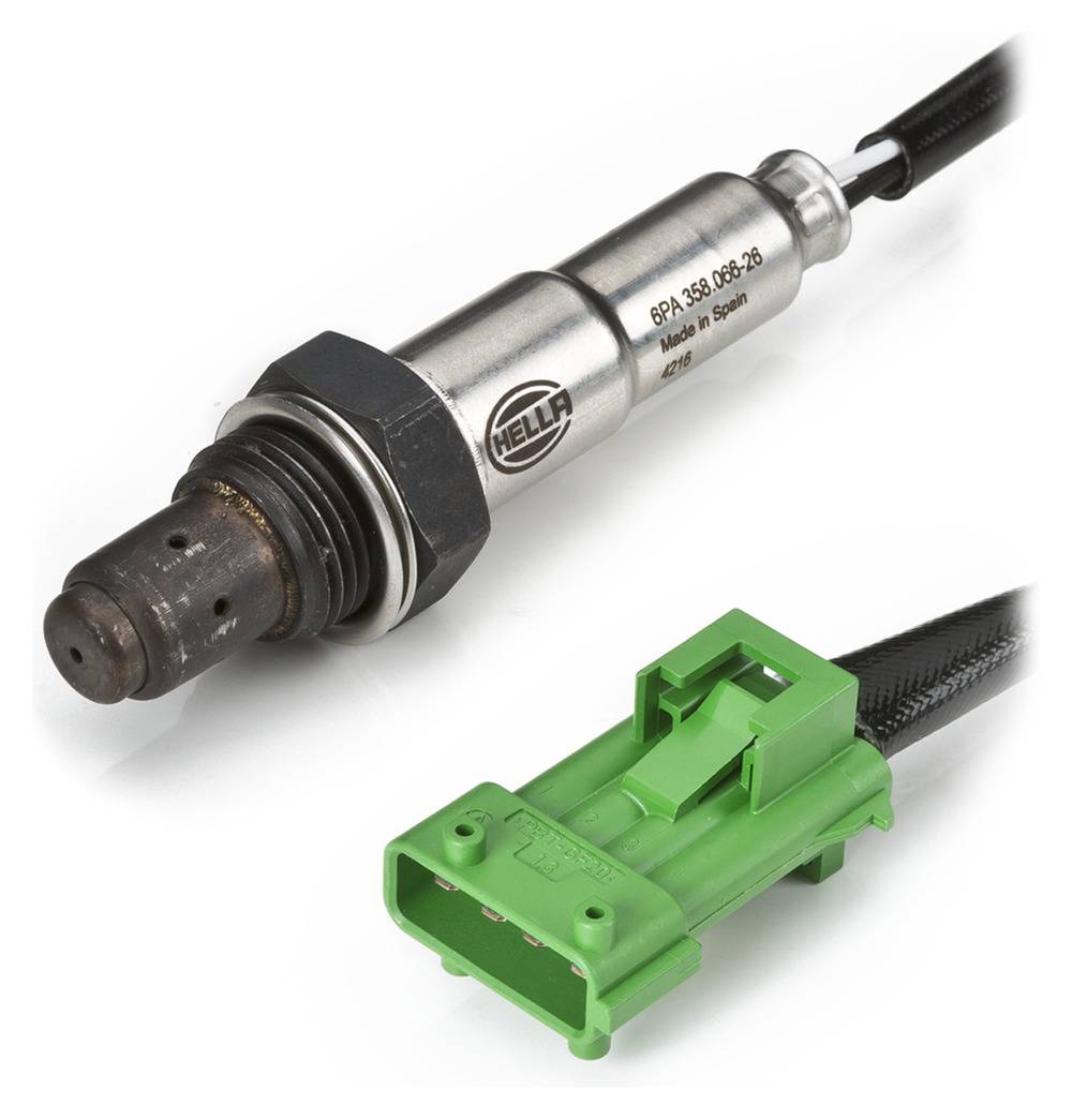 HELLA 6PA 358 066-261 Lambdasonde - 4-polig - Kabel: 600mm