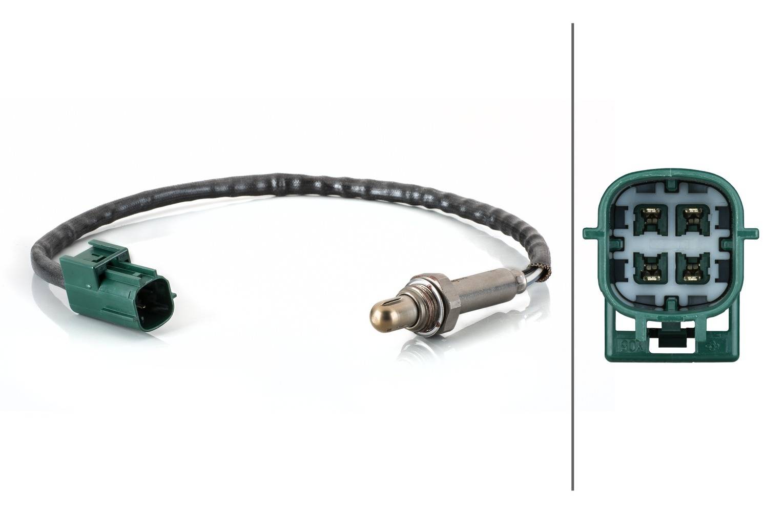 HELLA 6PA 358 103-511 Lambdasonde - 4-polig - Kabel: 381mm