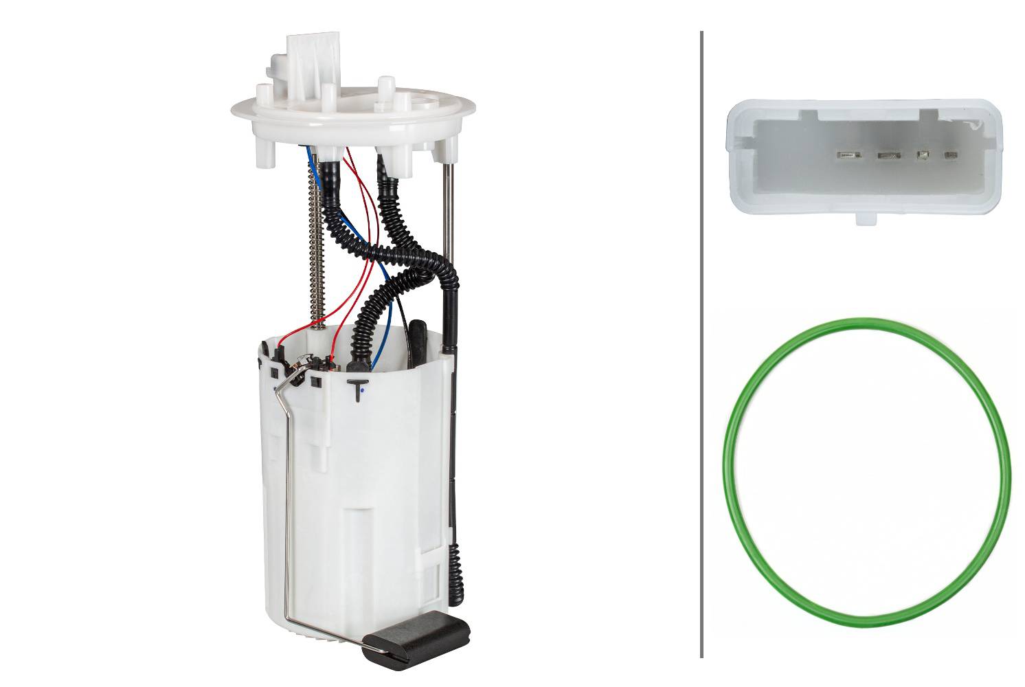 HELLA 8TF 358 146-581 Kraftstoff-Fördereinheit - elektrisch - 4-polig - mit Dichtung/mit Tankgeber