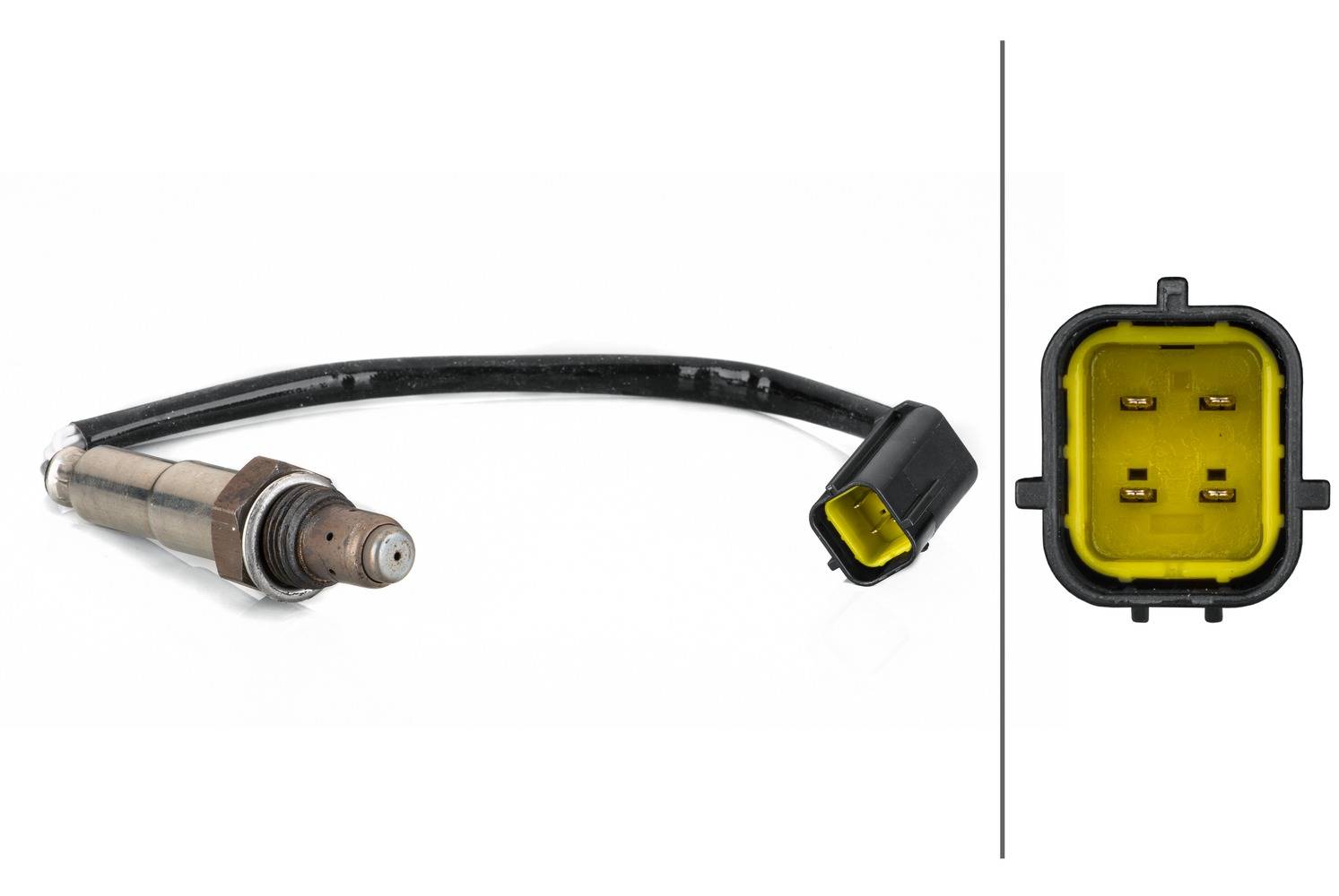 HELLA 6PA 358 103-151 Lambdasonde - 4-polig - Kabel: 255mm