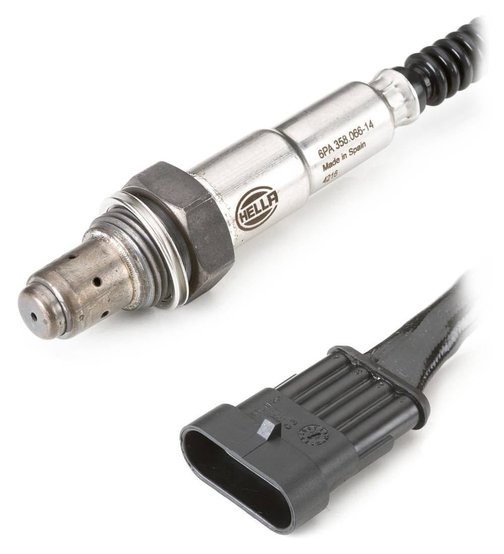 HELLA 6PA 358 066-141 Lambdasonde - 4-polig - Kabel: 350mm