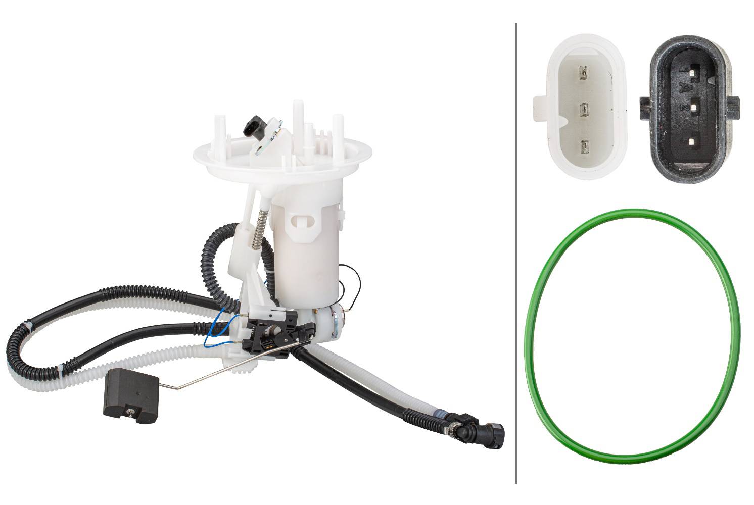 HELLA 8TF 358 146-721 Kraftstoff-Fördereinheit - elektrisch - 3-polig - mit Dichtung/mit Tankgeber -