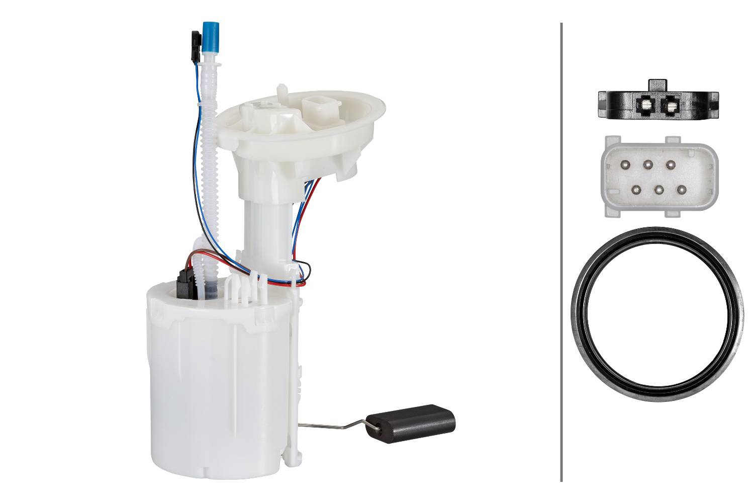 HELLA 8TF 358 146-471 Kraftstoff-Fördereinheit - elektrisch - 6-polig - mit Dichtung/mit Tankgeber