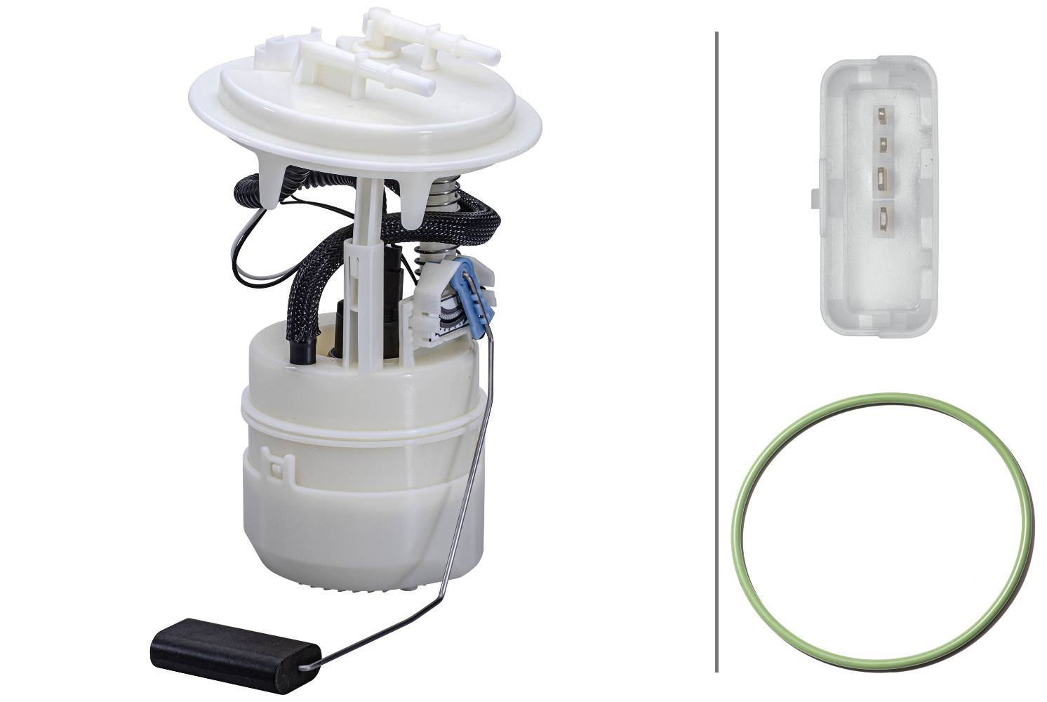 HELLA 8TF 358 146-751 Kraftstoff-Fördereinheit - elektrisch - 3-polig - mit Dichtung/mit Tankgeber -