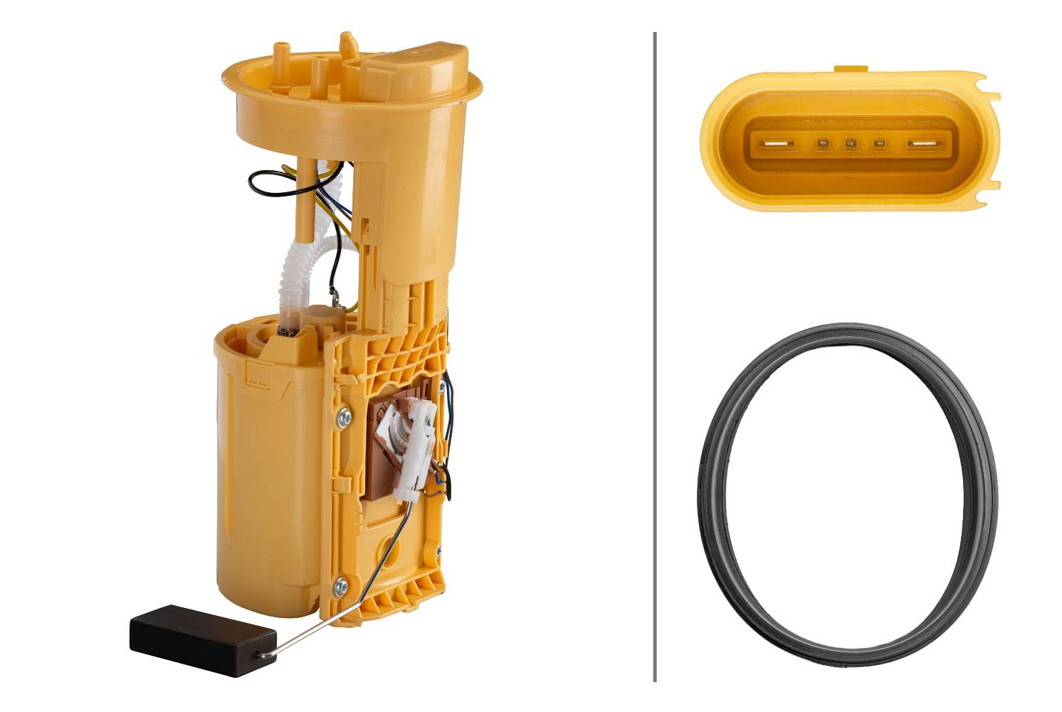 HELLA 8TF 358 106-361 Kraftstoff-Fördereinheit - elektrisch - 5-polig - mit Dichtung/mit Tankgeber