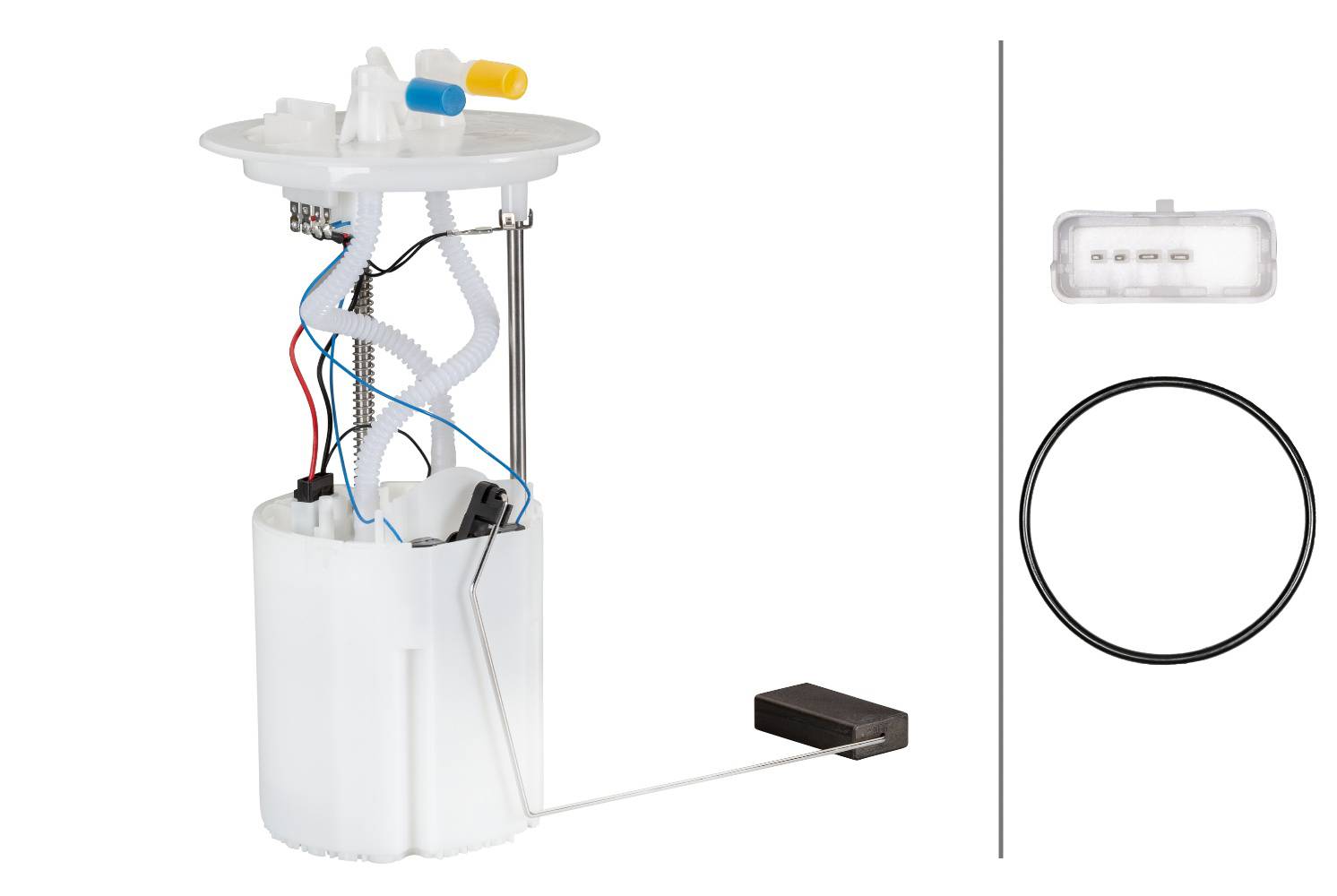 HELLA 8TF 358 146-701 Kraftstoff-Fördereinheit - elektrisch - 4-polig - mit Dichtung/mit Tankgeber