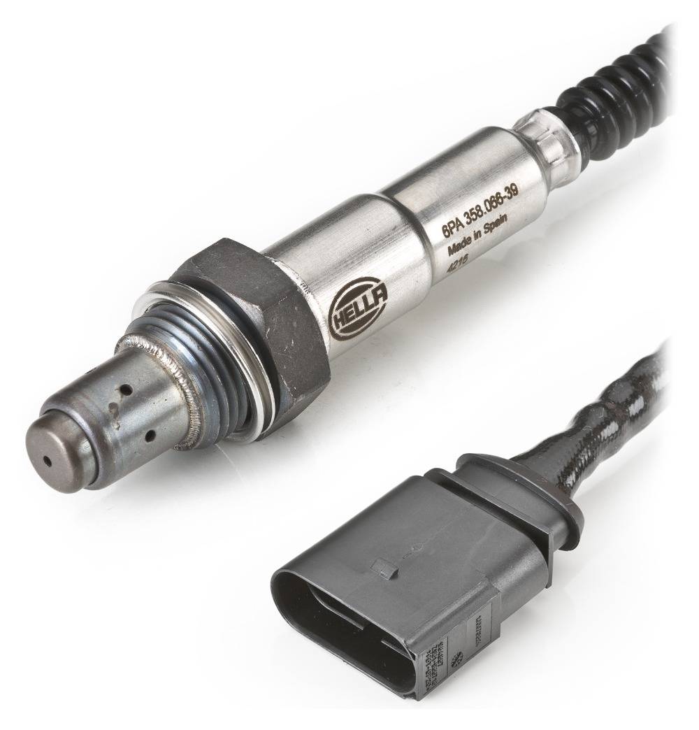 HELLA 6PA 358 066-391 Lambdasonde - 4-polig - Kabel: 1750mm