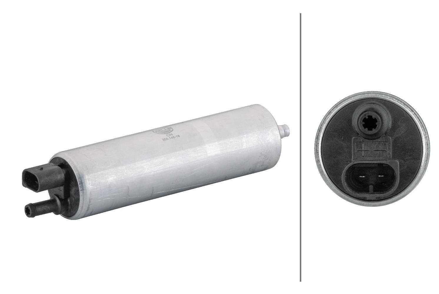 HELLA 8TF 358 146-181 Kraftstoffpumpe - elektrisch - 2-polig - ohne Anbaumaterial