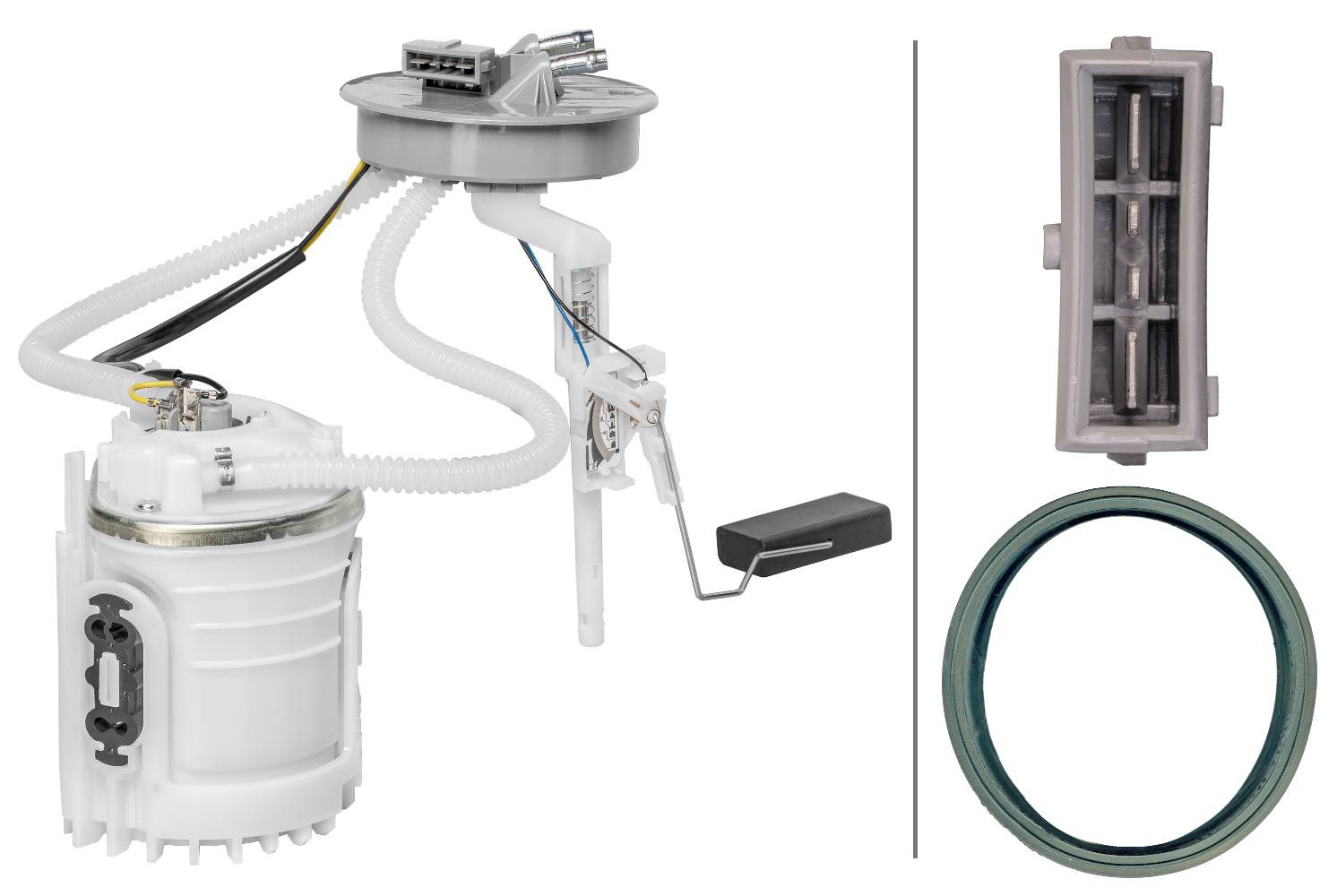 HELLA 8TF 358 106-291 Kraftstoff-Fördereinheit - elektrisch - 4-polig - mit Dichtung/mit Tankgeber