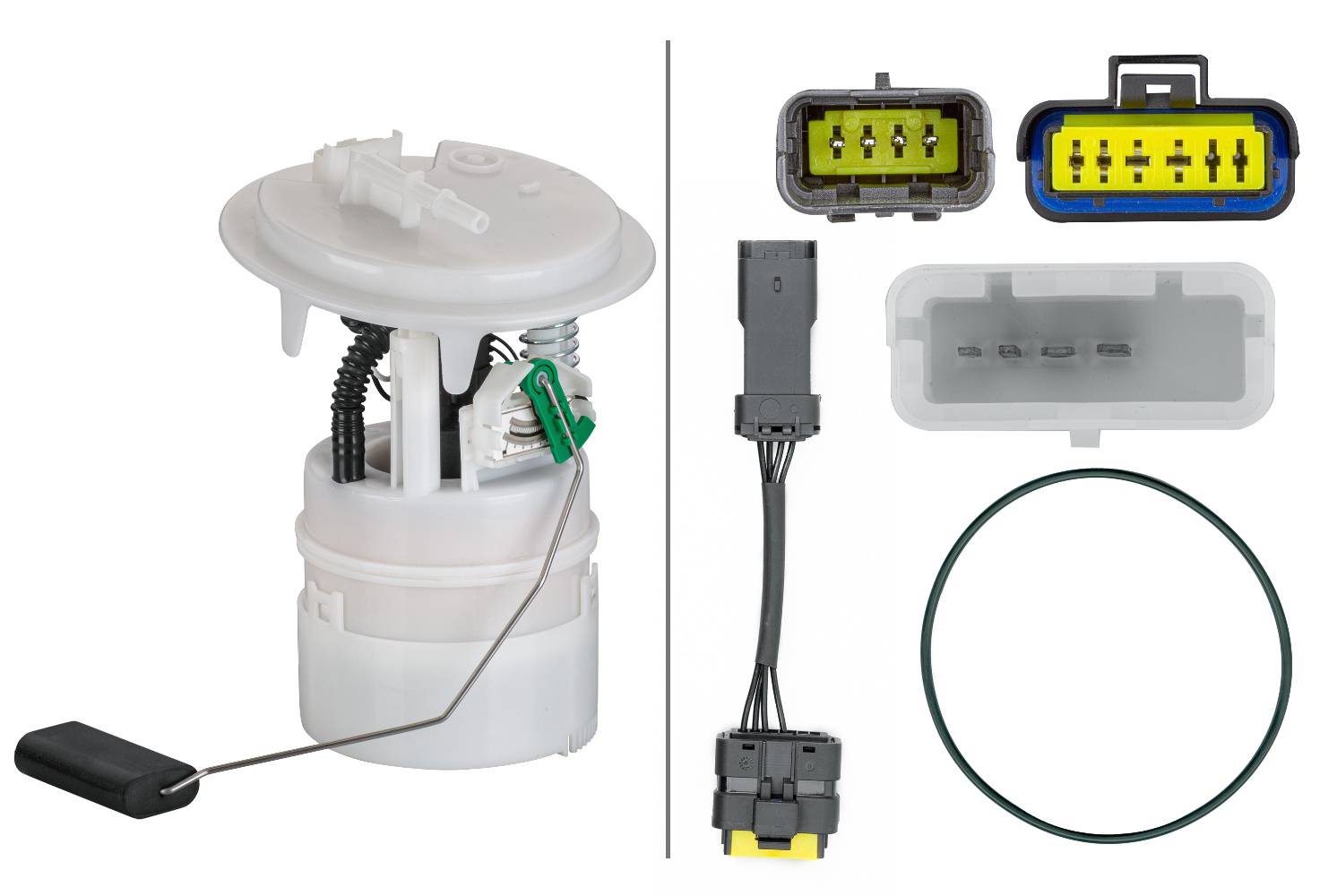 HELLA 8TF 358 106-921 Kraftstoff-Fördereinheit - elektrisch - 4-polig - mit Dichtung/mit Tankgeber -