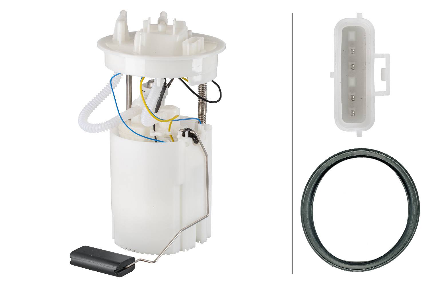 HELLA 8TF 358 146-121 Kraftstoff-Fördereinheit - elektrisch - 4-polig - mit Dichtung/mit Tankgeber