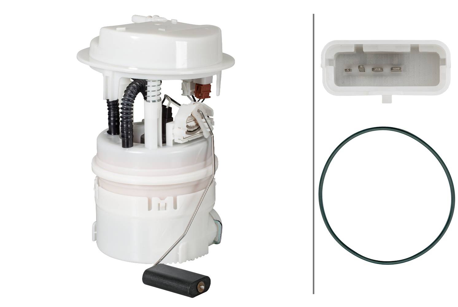 HELLA 8TF 358 146-551 Kraftstoff-Fördereinheit - elektrisch - 4-polig - mit Dichtung/mit Tankgeber -