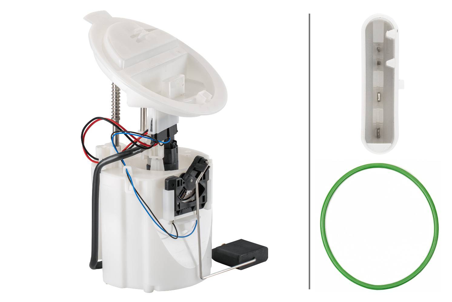 HELLA 8TF 358 146-041 Kraftstoff-Fördereinheit - elektrisch - 4-polig - mit Dichtung/mit Tankgeber
