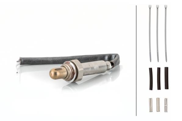 HELLA 6PA 358 103-331 Lambdasonde - 3-polig - Kabel: 155mm - mit Schrumpf-Lötverbinder - ohne Stecke