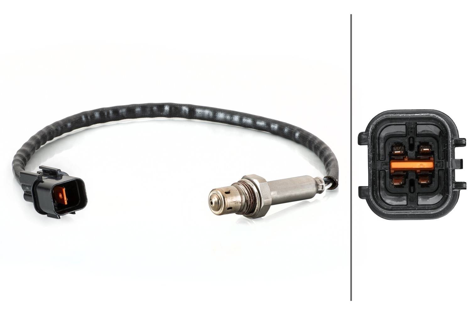 HELLA 6PA 358 103-551 Lambdasonde - 4-polig - Kabel: 380mm