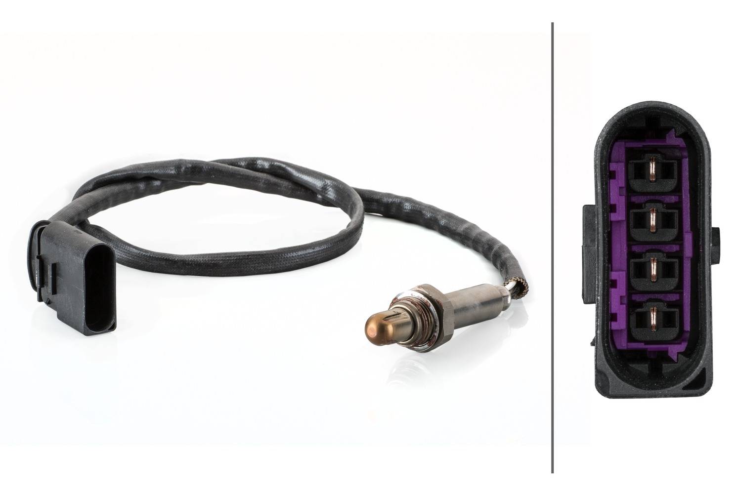 HELLA 6PA 358 103-451 Lambdasonde - 4-polig - Kabel: 630mm