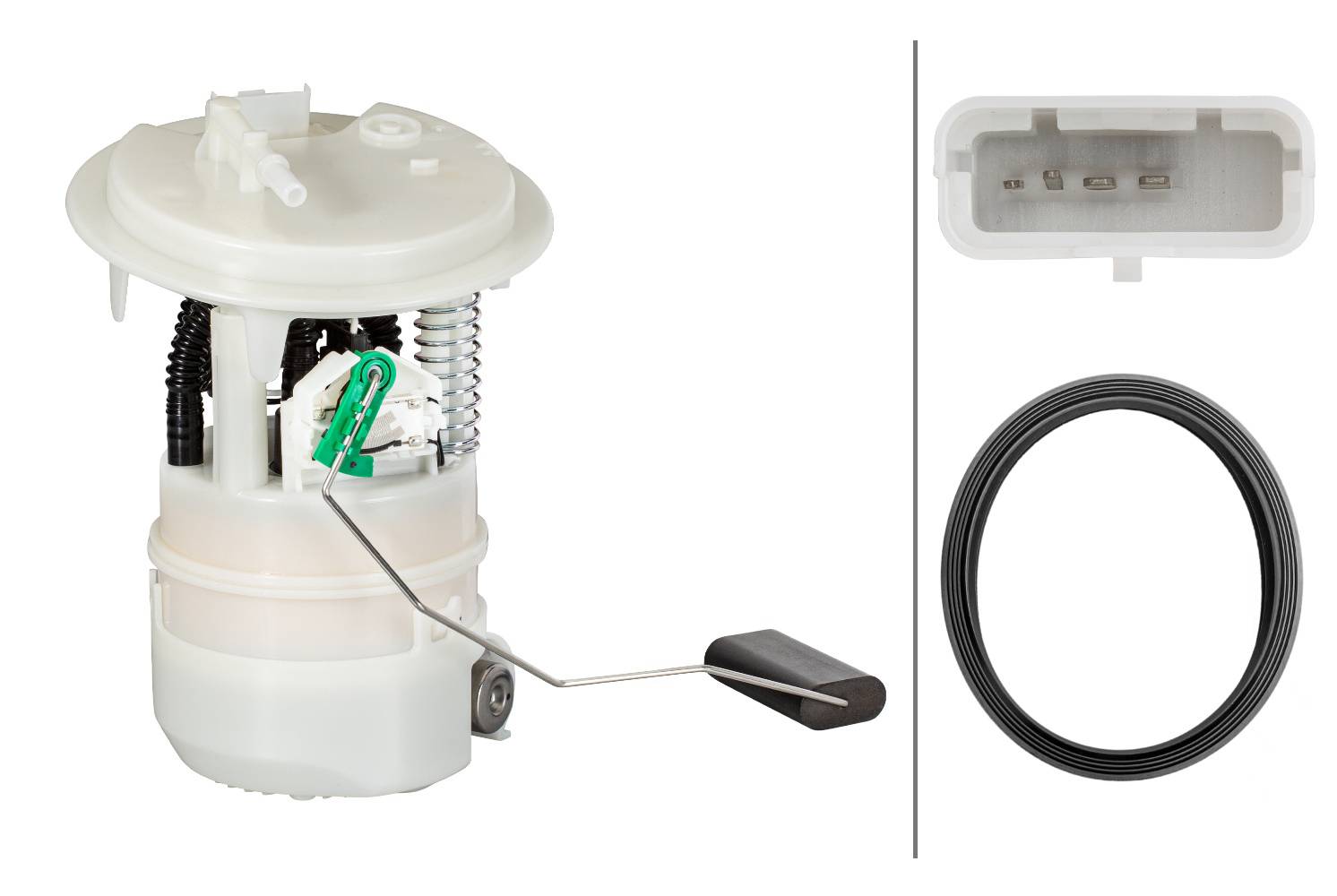 HELLA 8TF 358 146-531 Kraftstoff-Fördereinheit - elektrisch - 4-polig - mit Dichtung/mit Tankgeber -