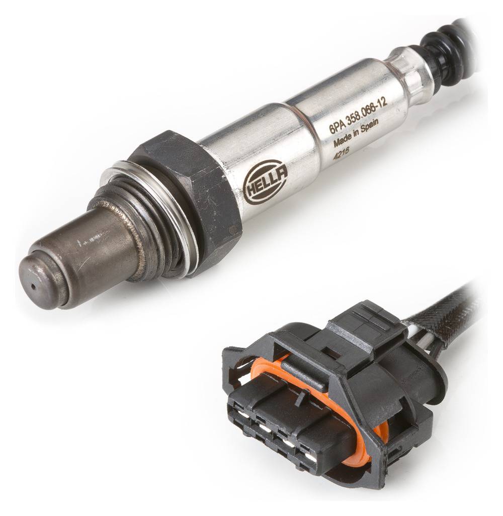 HELLA 6PA 358 066-121 Lambdasonde - 4-polig - Kabel: 350mm