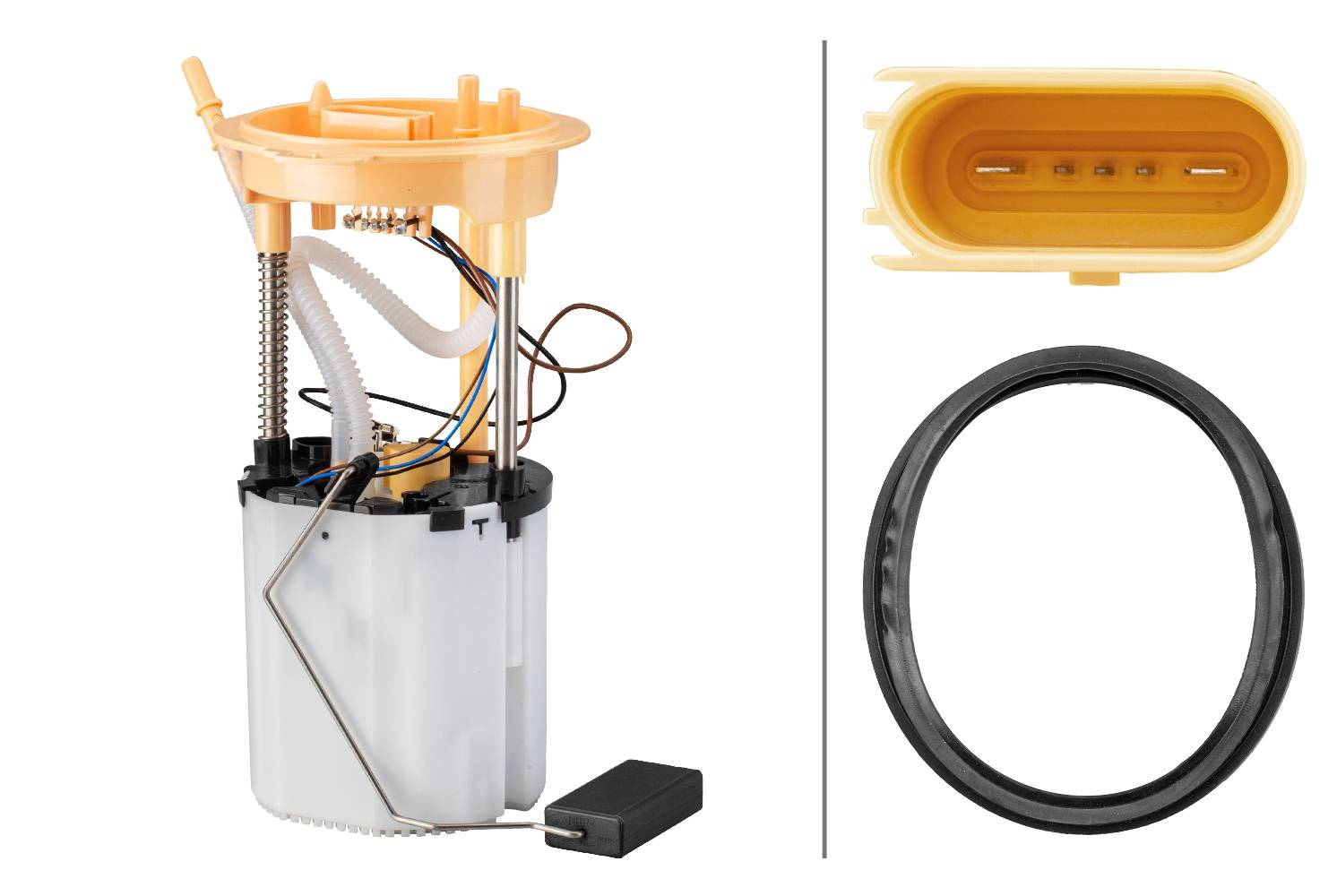 HELLA 8TF 358 146-631 Kraftstoff-Fördereinheit - elektrisch - 5-polig - mit Dichtung/mit Tankgeber