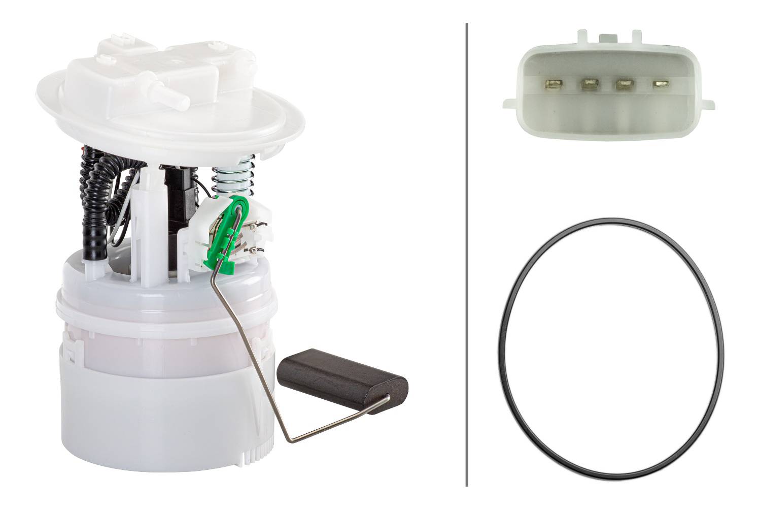 HELLA 8TF 358 106-671 Kraftstoff-Fördereinheit - elektrisch - 4-polig - mit Dichtung/mit Tankgeber