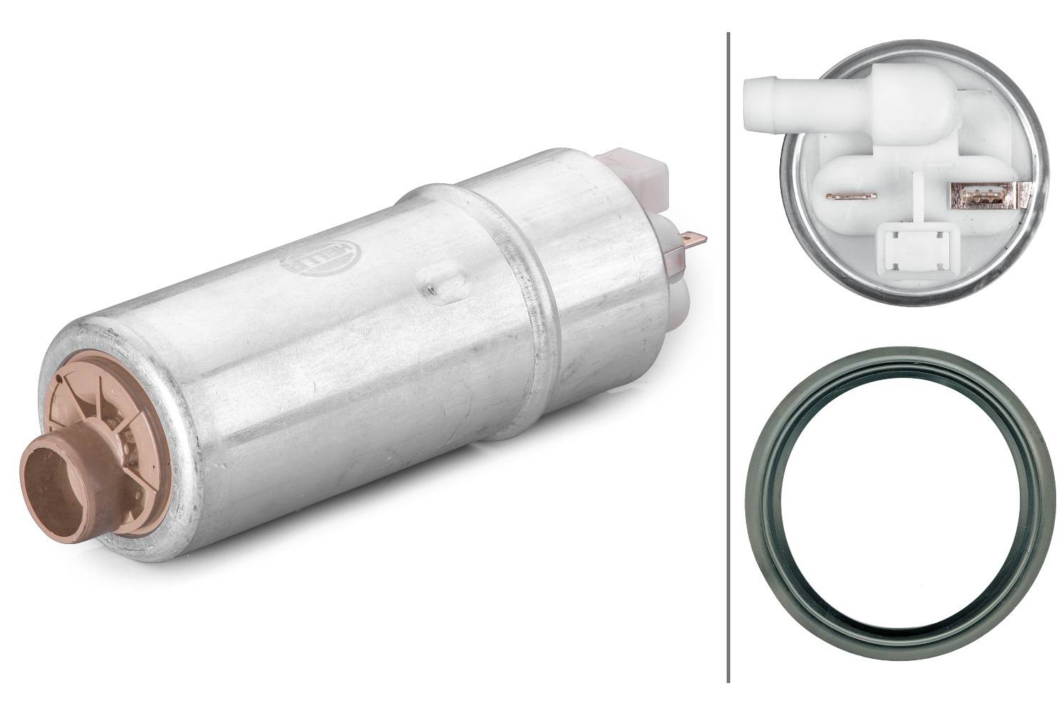 HELLA 8TF 358 106-591 Kraftstoffpumpe - elektrisch - 2-polig - mit Dichtung