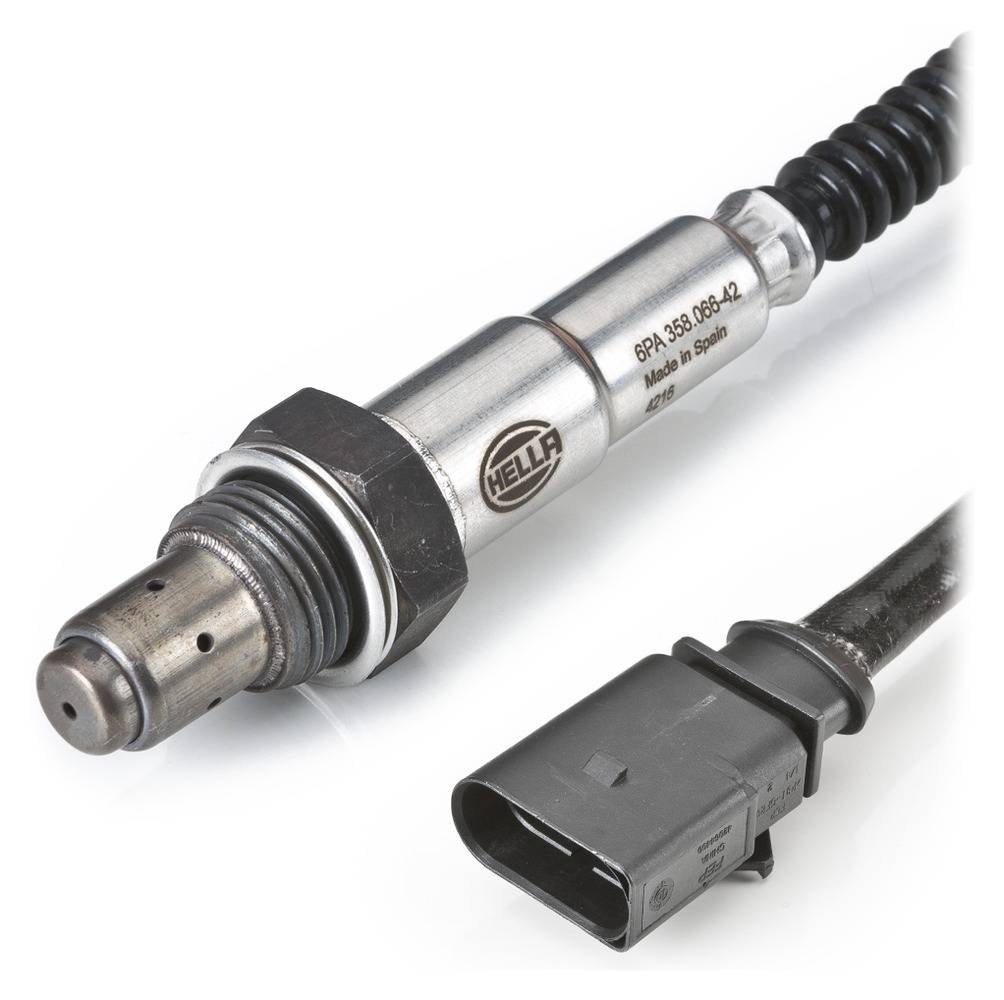 HELLA 6PA 358 066-421 Lambdasonde - 4-polig - Kabel: 750mm