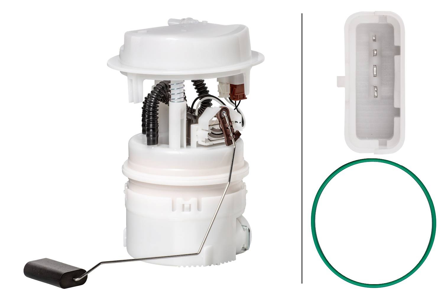 HELLA 8TF 358 106-201 Kraftstoff-Fördereinheit - elektrisch - 4-polig - mit Dichtung/mit Tankgeber