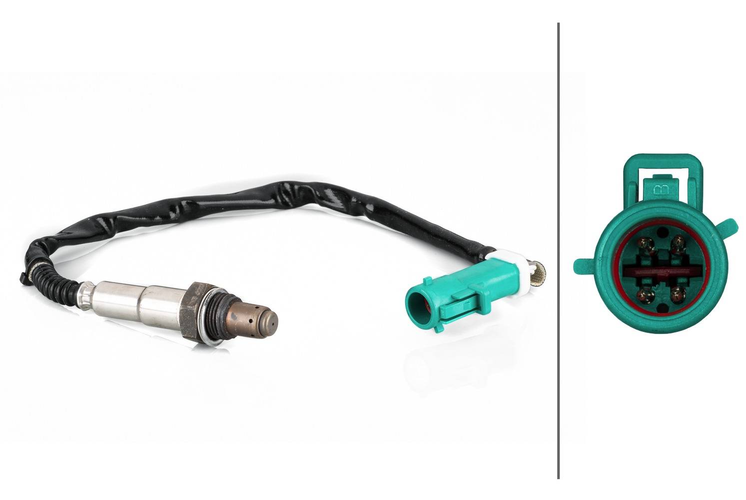 HELLA 6PA 358 103-211 Lambdasonde - 4-polig - Kabel: 350mm